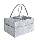 Felt Baby Diaper Nursery Storage Wipe Bag Nappy Organizer Container Basket