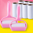 Sheets Dust Cleaner Lint Sticking Roller Brush for Clothes Pet Hair Carpet