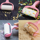 Sheets Dust Cleaner Lint Sticking Roller Brush for Clothes Pet Hair Carpet