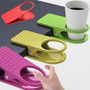 2x Drink Water Kitchen Clip On Table Desk Home Holder Office Coffee Practical