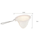 1Pcs Coffee Filter Reusable Refillable Basket Cup Style Stainless Steel Handle