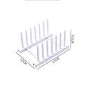 2 pcs Kitchen Dish Racks Shelf Kitchen Holders Drain Cup Rack ABS Dish Drying