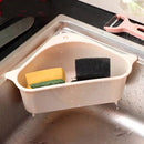 Kitchen Sink Corner Rack Triangle Storage Drain Strainer Holder Shelf Container