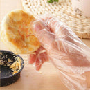 500x Plastic Clear Disposable Gloves Food Cleaning Hygienic Safety Gloves Hot