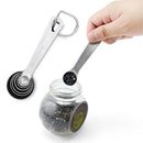 Set Of 6 Measuring Spoons Plastic Measuring Spoons For Baking / Cooking