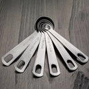 6 x Measuring-Spoon Scale Coffee-Tools Baking Stainless steel Spoon Newest Use