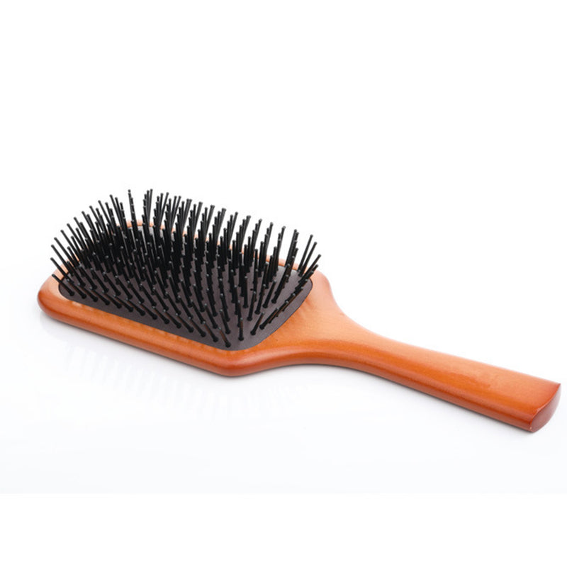 Hair-Brush Massage-Loss Styling Electroplate Salon Women Lotus for Girls Combs