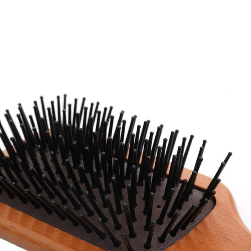 Anti-static Large Plate Lotus Massage Comb With Steel Needle Hair Curly Comb