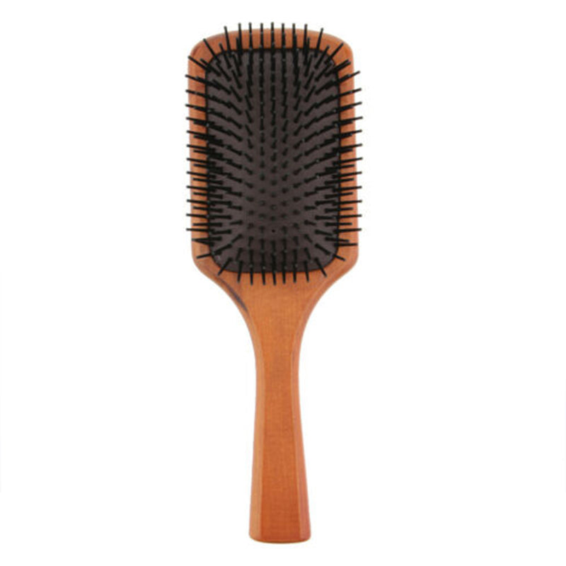Anti-static Large Plate Lotus Massage Comb With Steel Needle Hair Curly Comb