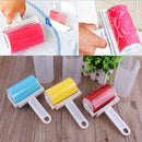 2Pcs Lint Roller Pet Hair Clothes Fluff Remover Cleaning Tool Washable Reusable