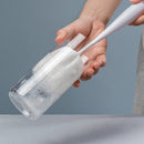 1 PC Suction Cup Base Glass Washer Sink Cleaning Bottle Sponge Clean Tool Brush