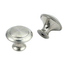 20Pcs Cabinet Door Drawer Handle Pull Stainless Steel Knob + Screw Household DIY