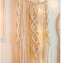 Nordic Owl Catcher Cotton Woven Bohemian Hang Tapestry Decorative Pendant New