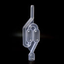 3xTwin Bubbler Airlock for Home Brew Beer Wine Making S-Shape Air Lock New