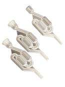 3xTwin Bubbler Airlock for Home Brew Beer Wine Making S-Shape Air Lock New