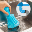 2Pcs Toilet Plungers Pipeline Dredge Suction Cup Sink Drain Pipe Newest Useful