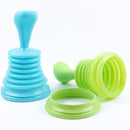 2Pcs Toilet Plungers Pipeline Dredge Suction Cup Sink Drain Pipe Newest Useful