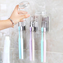 Stainless Wall Mounted Toothbrush Holder with Self Adhesive Brush Newest Useful