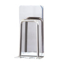 Stainless Steel Wall Mounted Toothbrush Holder with Self Adhesive Brush Set