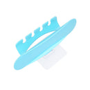 3 Pieces Quality Toothbrush Holder Stand Plastic Set Shelf Bathroom Storage Rack
