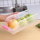 Refrigerator Storage Box Transparent Food Collecting Bins Fruit Organizer 4Pcs