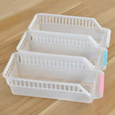 4Pcs Home Kitchen Fridge Space Saver Organizer Slide Under Shelf Rack Storage
