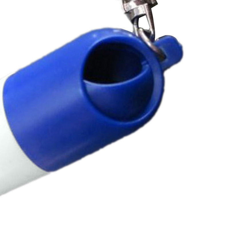 2 pcs Waterproof Metal Medicine Pill Box Case Bottle Holder Container Keychain