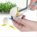 4x Snail Toothbrush Toothpaste Holder With Sucker Bathroom Sundries Random Color