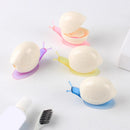 4x Snail Toothbrush Toothpaste Holder With Sucker Bathroom Sundries High Quality