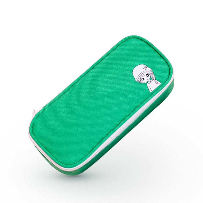 Oxford Cloth Large Capacity Pencil Case Pen Bag School Stationery Storage Pouch