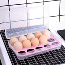 3Pcs Egg-Container-Tray Egg-Box Refrigerator Food-Organizer Kitchen-Accessories