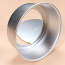 Circular Stainless Steel Porous Tart Ring Bottom Tower Pie Cake Mould Baking