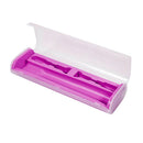2Pcs Electric Toothbrush Holder Travel Camping Storage Case Box Portable