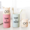 Travel Wash Cup Portable Travel Toiletries Toothpaste Toothbrush Storage Outdoor