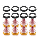 8XSilicone Round Cake Ring Mold Cookie Cutter Baking Wonderful High Quality