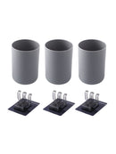 3 Simple Wall-mounted Toothbrush Cups Mouthwash Cup Set Toothbrush Rack