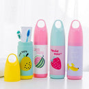 Tooth Box Small Toothbrush Pocket Cup Simple Portable Travel Creative Cartoon