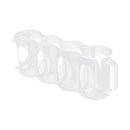 4x Clear Beer Soda Can Storage Rack for Refrigerator Kitchen Bottle Newest Use