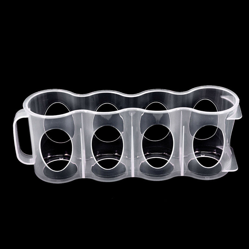 4 x Quality Bottle Storage Rack Kitchen Fridge Beer Cola Can Storage Box