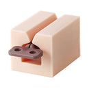 4 Pieces Toothpaste Squeezer Rolling Tube Easy Dispenser Seat Holder Stand Tool
