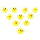 20pcs Yellow Mini Bathtime Rubber Duck Bath Squeaky Water Play Fun Kids