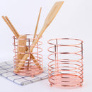 1 x  New Chopsticks Storage Container Plating Iron Utensil Drainer Rack for Home