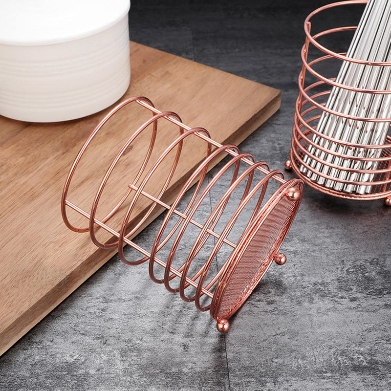 1 x  New Chopsticks Storage Container Plating Iron Utensil Drainer Rack for Home