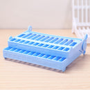 4pcs Adjustable Kitchen Plate Dish Draining Rack Organizers Foldable Plastic