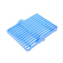 4pcs Adjustable Kitchen Plate Dish Draining Rack Organizers Foldable Plastic