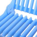 4pcs Adjustable Kitchen Plate Dish Draining Rack Organizers Foldable Plastic