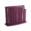 2 x Rattan Chopsticks Cage 3-Lattices Tableware Drain Holder Organizer z x c