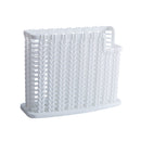 Rattan Chopsticks Cage 3 Lattices Tableware Drain Holder Organizer 2 Pcs/Set