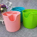 2x Draining Rack Chopsticks Spoon Storage Kitchen Tableware Holder Newest Useful