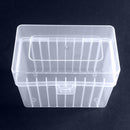 10 Coin Capacity Holder Slabs Storage Box Case Plastic with Snap-on Buckle 2 Pcs